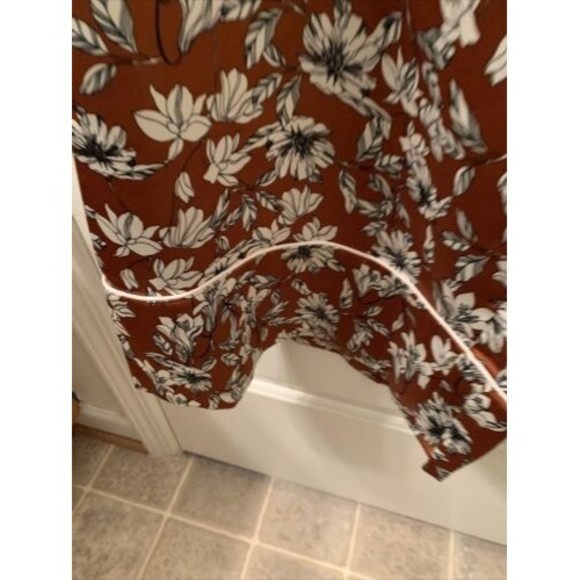 La Ligne x Target Women's Plus Size 4X Floral Print Satin Pants - Picture 9 of 13